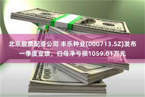 北京股票配资公司 丰乐种业(000713.SZ)发布一季度业绩，归母净亏损1059.01万元
